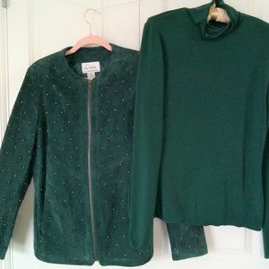 DESIGNER SUEDE LEATHER jacket $49